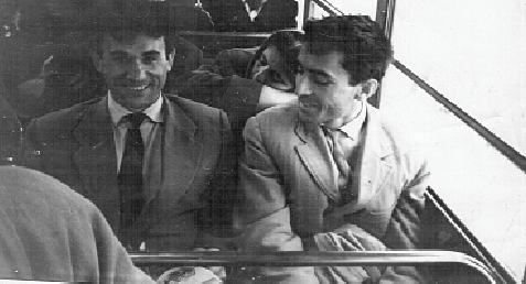 Ахмедхан Ниналалов (слева), 1962-1963 годы,
