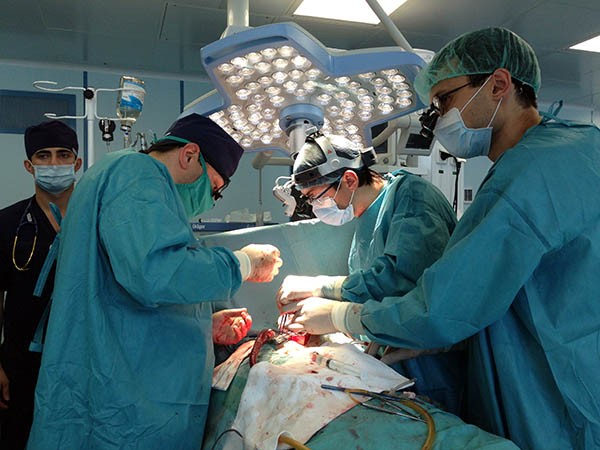 Благодаря слаженной работе хирургической и анестезиологической служб удалось спасти здоровье ещё одного пациента