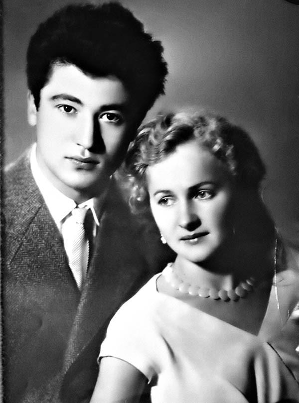 Нелли и Али Кажлаевы, 1957 г.