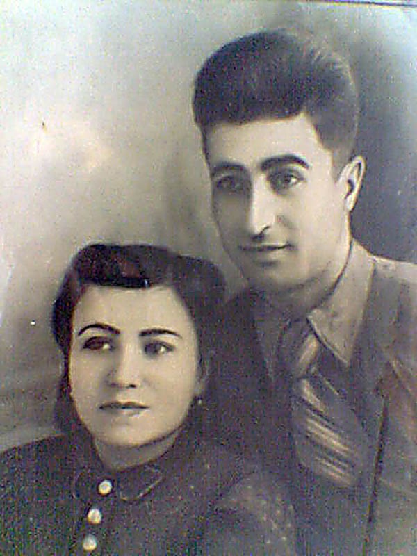 Родители Рейна и Джабира Садыковых, 1940-е гг.