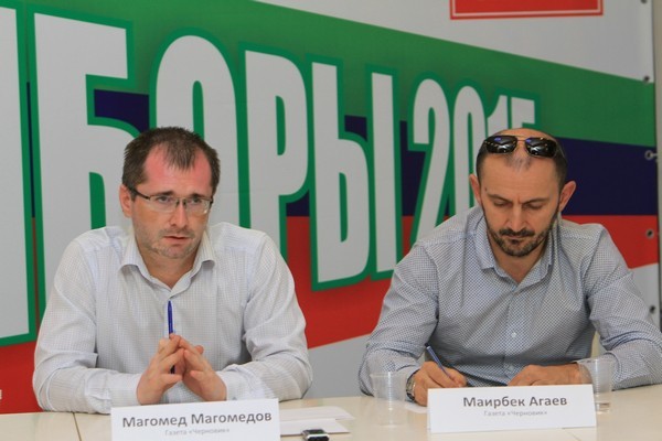 Магомед Магомедов (слева) и Маирбек Агаев