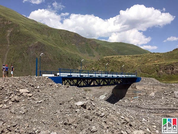 Новый мост позволит свободное передвижение между сёлами района