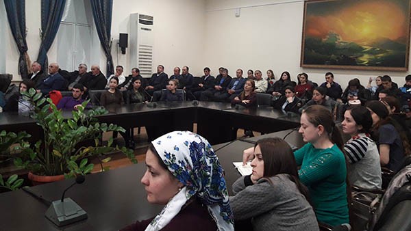 Студенты ДГУ– выходцы из Дахадаевского района – приняли активное участие в обсуждении