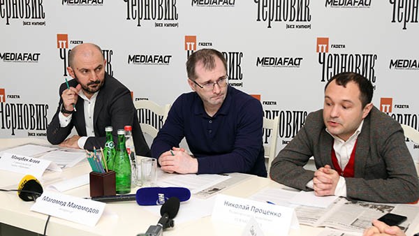 Маирбек Агаев, Магомед Магомедов и Николай Проценко