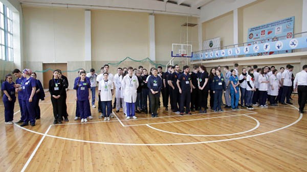 В олимпиаде приняли участие команды из 11 медицинских вузов страны