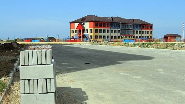 В районе ипподрома построили детский сад, но на завершение работ пока нет денег 