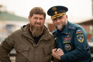 Рамзан Кадыров и Алихан Цакаев