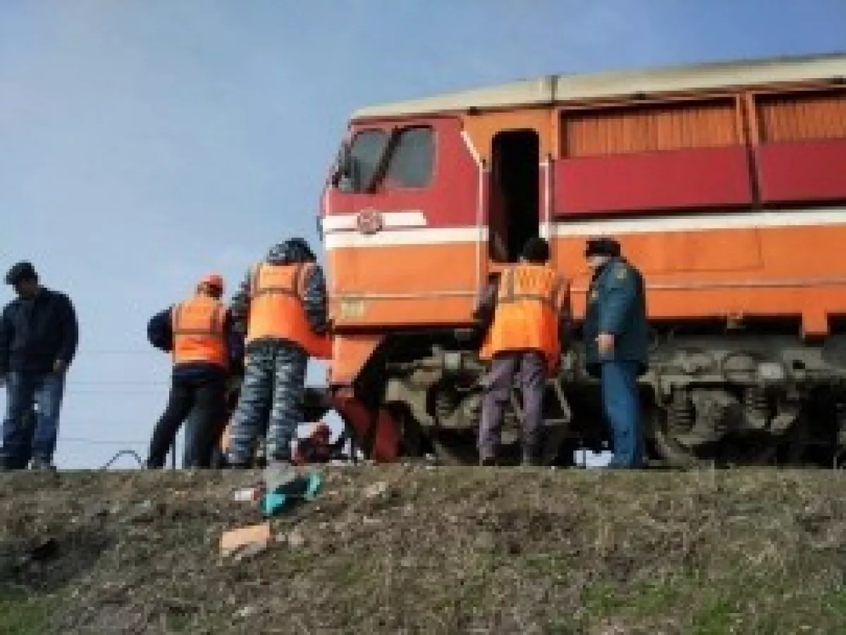 Автомобиль столкнулся с поездом в Дагестане: один человек погиб, еще двое  пострадали | Черновик